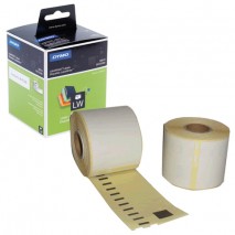 Картридж для принтеров этикеток DYMO Label Writer, этикетка 190х59 мм, в рулоне, 110 шт./рулоне, для