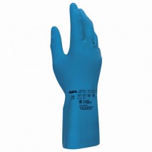 Перчатки латексные MAPA Superfood/Vital 177, внутреннее хлорированное покрытие, размер 10 (XL), сини