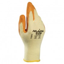 Перчатки текстильные MAPA Enduro/Titan 328, покрытие из натурального латекса (облив), размер 8 (M),