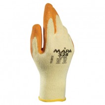 Перчатки текстильные MAPA Enduro/Titan 328, покрытие из натурального латекса (облив), размер 9 (L),