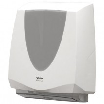 Диспенсер для полотенец листовых VEIRO Professional (H2/H3) &quot;Prima&quot;, V/Z/W-сложения, белый
