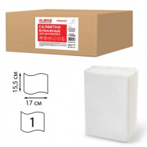 Салфетки бумажные для диспенсера, LAIMA (N2) PREMIUM, 1-слойные, КОМПЛЕКТ 30 пачек по 100 шт., 17x15