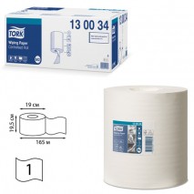 Полотенца бумажные с центральной вытяжкой TORK (Система M2), комплект 6 шт., Advanced, 165 м, белые,
