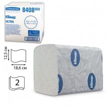 Бумага туалетная KIMBERLY-CLARK Kleenex, комплект 36 шт., Ultra, листовая, 200 л., 18,6х12,5 см, 2-с