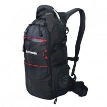 Рюкзак WENGER, универсальный, черный, &quot;Narrow Hiking Pack&quot;, туристический, 22 л, 23х18х47 см, 130222