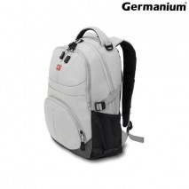 Рюкзак GERMANIUM &quot;S-07&quot; универсальный, уплотненная спинка, облегчённый, светло-серый, 46х32х15 см, 2