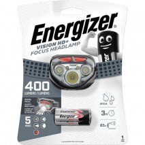 Фонарь налобный светодиодный ENERGIZER Headlight Vision HD + Focus, 5хLED, питание 3хААА (в комплект